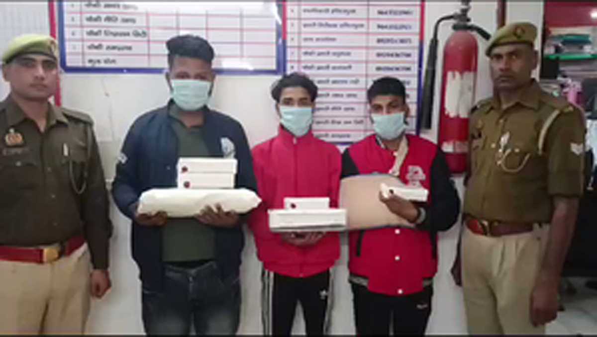 पेट्रोल पंप कर्मियों से 9.50 लाख की लूट का मास्टरमाइंड समेत तीन गिरफ्तार